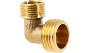 Brass reduced elbow male/male - 94G 1/2''-3/8''