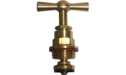 Hose coupling for brass bibcock valve 1345