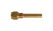 Brass thermowell 1/2'' 63mm