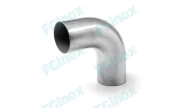 90° welding bend 1D straight ends SMS BW