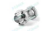 Stainless steel sight glass DIN BW