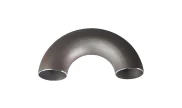 Black carbon steel 3D 180° return bend C3DNR