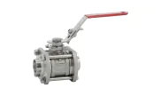 ELSA® stainless steel ball valve with BW ISO rotating ends