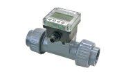PVC-U webbed wheel flowmeter ERP1