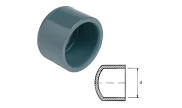 PVC-U cap