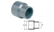 PVC-U double reduction