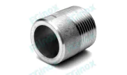 Stainless steel half nipple male NPT