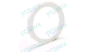Flat gasket PTFE or FKM For flat bearing 3 piece unions