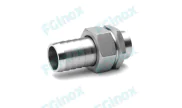 Equal union BW/Hose end - 316L - Flat bearing