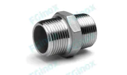 Equal hexagonal nipple NPT - CF8M