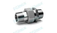 Equal union M/M BSP - 316L - Flat bearing