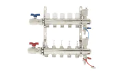 Brass manifold complete set for heating floor