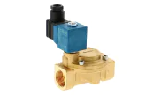 Brass solenoid valve ESM 86 servo-assisted normally closed