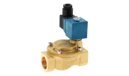 Brass solenoid valve ESM 86 servo-assisted normally closed - ACS