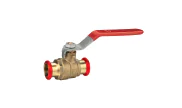 Valve with press ends