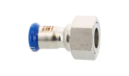 Stainless steel free nut female - Press fitting