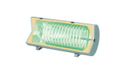 Sanitary hot water tank - Wall mounting