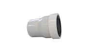 Rigid straight toilet pipe