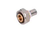 Eurocone free nut - Radial press fitting for PER pipe