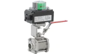 ELSA® full bore ball valve with SF limit switch box