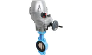 Ductile iron butterfly valve 1150LT10 + PFQ electric actuator
