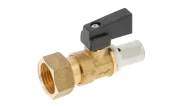 Ball valve for press fittings