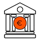 illustration of a bank