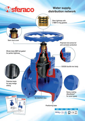 Resilient seated gate valves