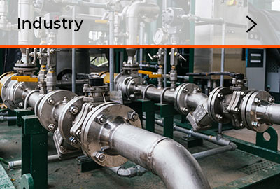 Oil and gas industrial plant. Access to the description of this field of application of valves and fittings.