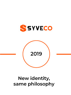 2019 New identity, same philosophy. Thermador International became Syveco.
